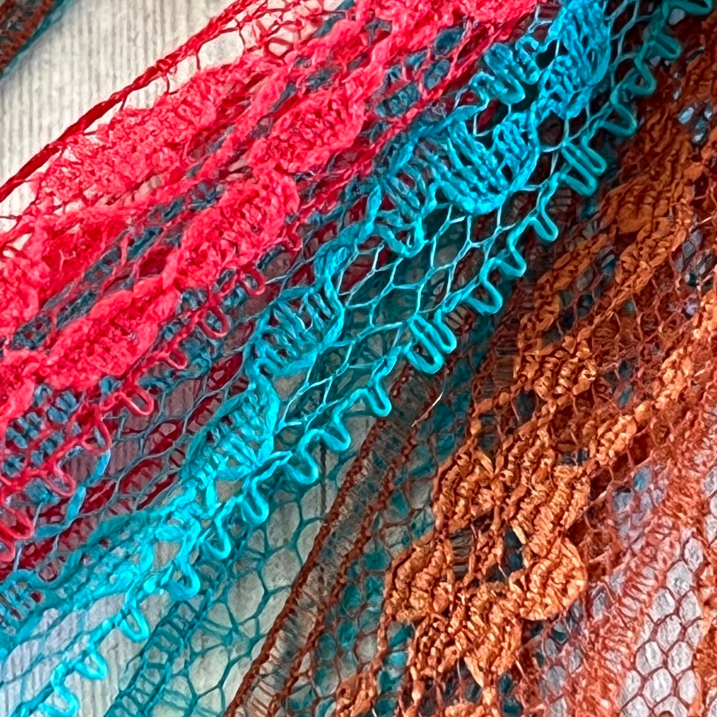 Cowboy Blend Vintage Lace Tassel Earrings