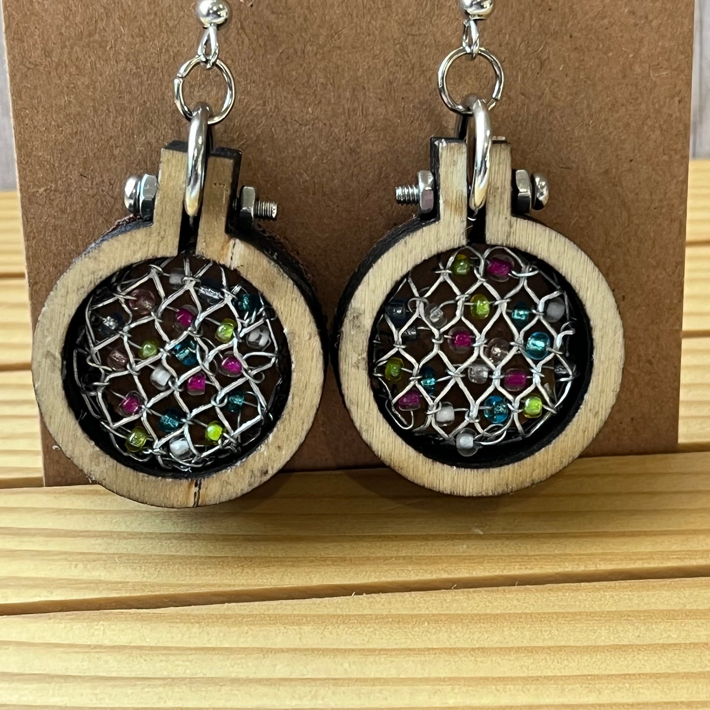 Chicken Wire Sun Catcher Earrings