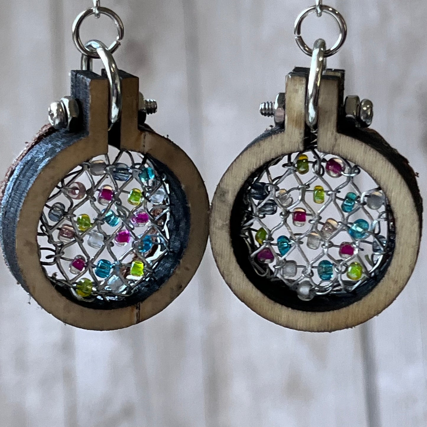 Chicken Wire Sun Catcher Earrings