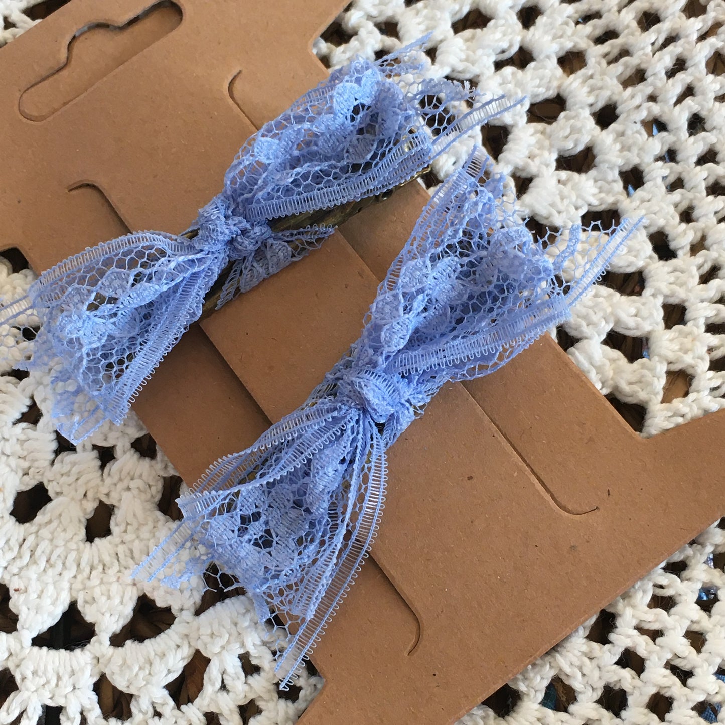 Cute Lace Hair Clip Pair