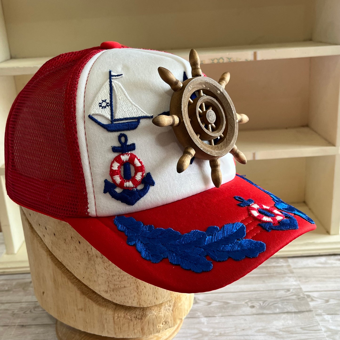Ship’s Captain Red Trucker Hat
