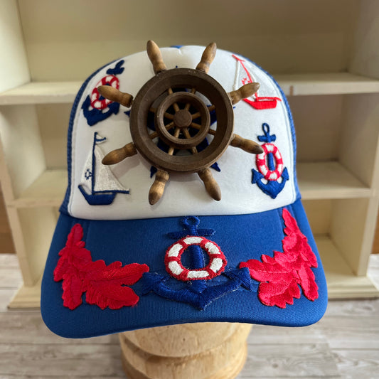 Ship’s Captain Blue Trucker Hat